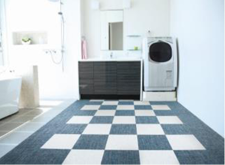 中津市の注文住宅で採用したい、洗えて滑らないペット用カーペットタイル